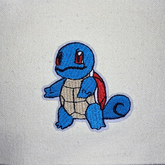 Pokémon inspired Squirtle Zippered Pouch New - Picture 4 of 4